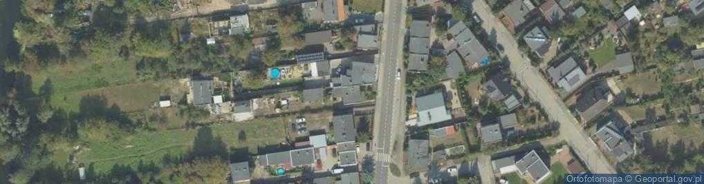 Zdjęcie satelitarne Żeglarska ul.