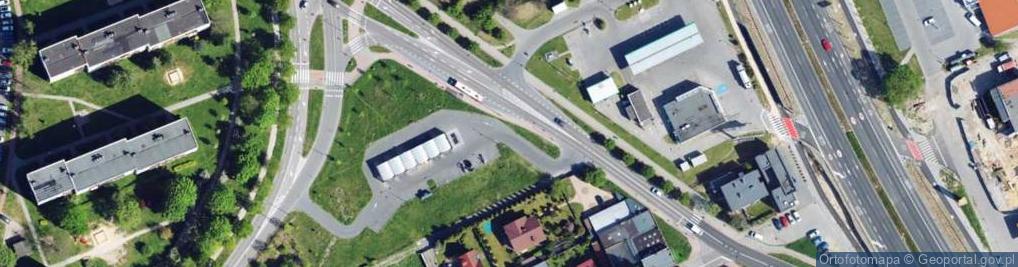 Zdjęcie satelitarne Zesłańców Sybiru ul.