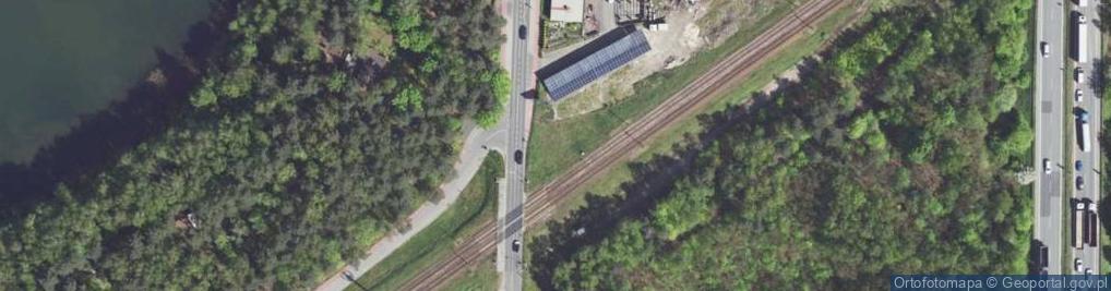 Zdjęcie satelitarne Żeglarska ul.