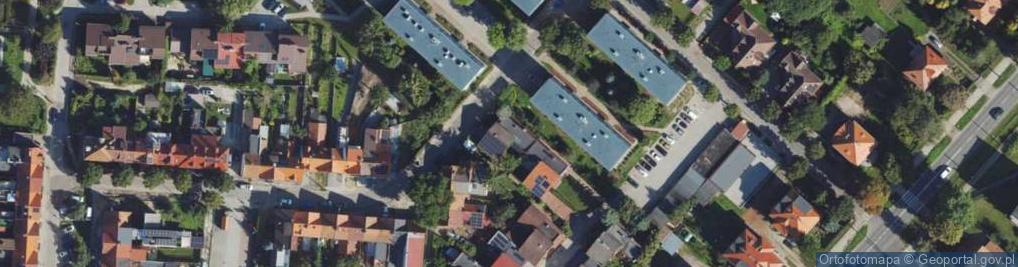 Zdjęcie satelitarne Żeglarska ul.