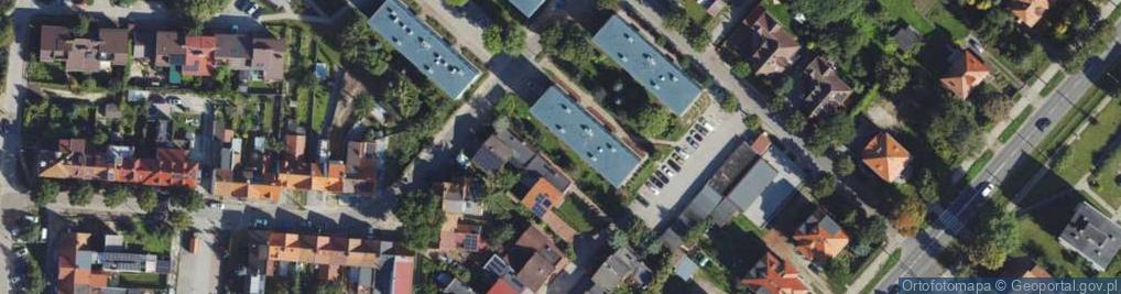 Zdjęcie satelitarne Żeglarska ul.