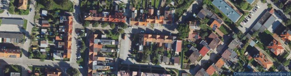 Zdjęcie satelitarne Żeglarska ul.