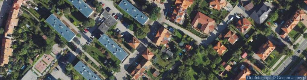 Zdjęcie satelitarne Żeglarska ul.