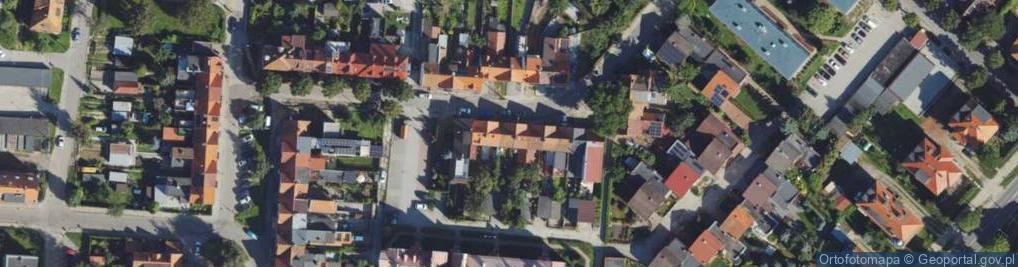 Zdjęcie satelitarne Żeglarska ul.