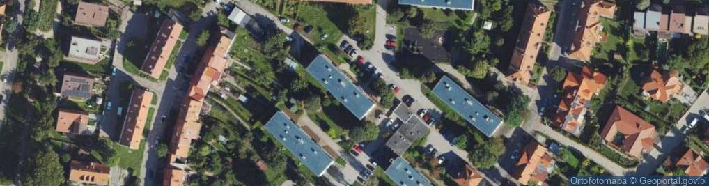 Zdjęcie satelitarne Żeglarska ul.