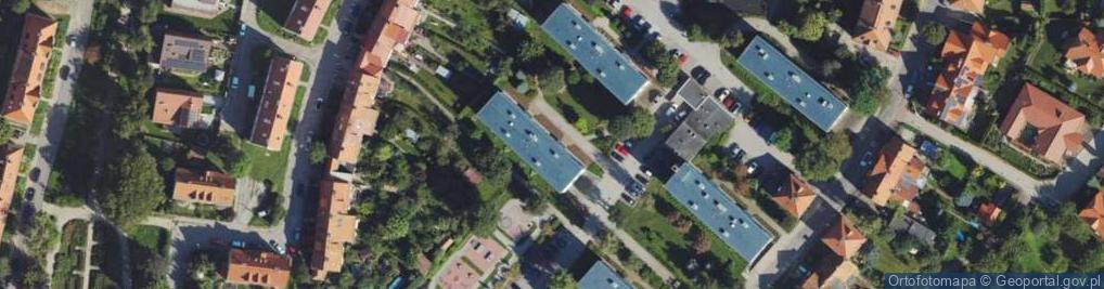 Zdjęcie satelitarne Żeglarska ul.