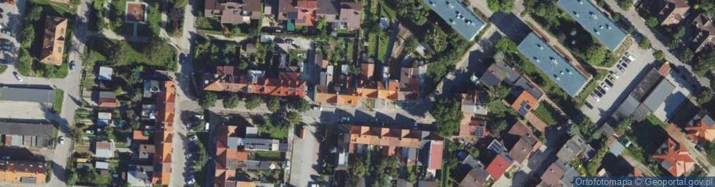 Zdjęcie satelitarne Żeglarska ul.