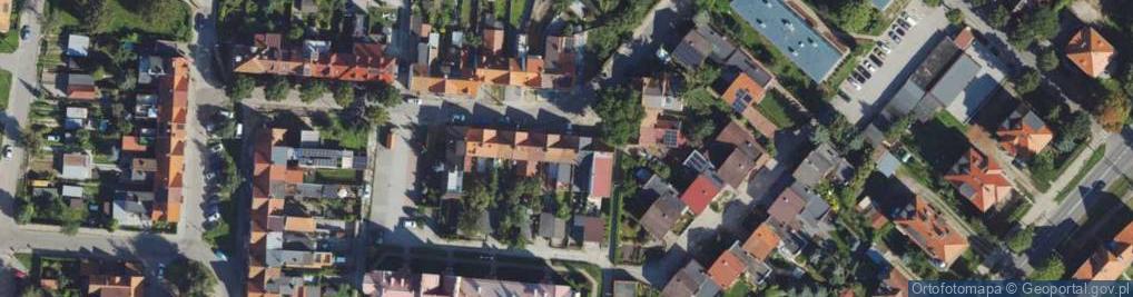 Zdjęcie satelitarne Żeglarska ul.
