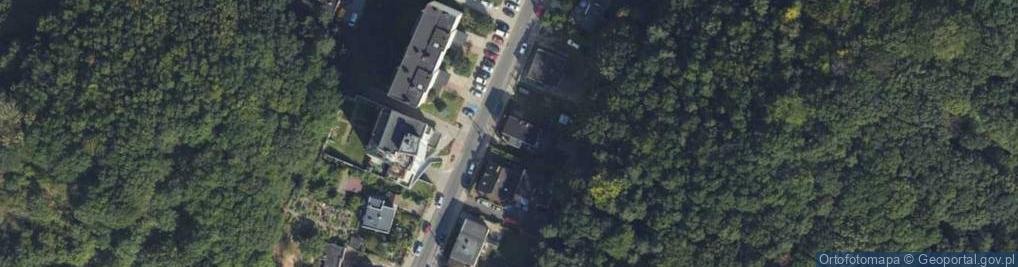Zdjęcie satelitarne Żeliwna ul.
