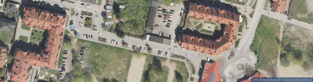 Zdjęcie satelitarne Żeglarska ul.