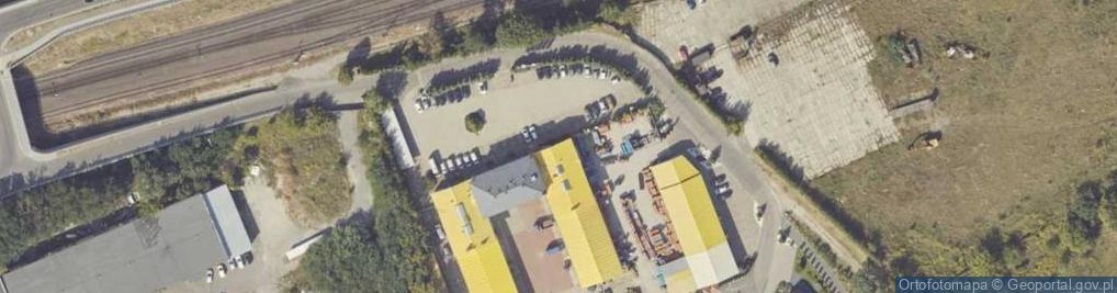 Zdjęcie satelitarne Żeglarska ul.