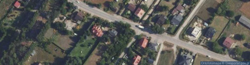 Zdjęcie satelitarne Zegrzyńska ul.