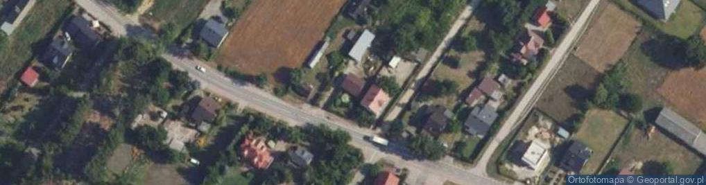 Zdjęcie satelitarne Zegrzyńska ul.