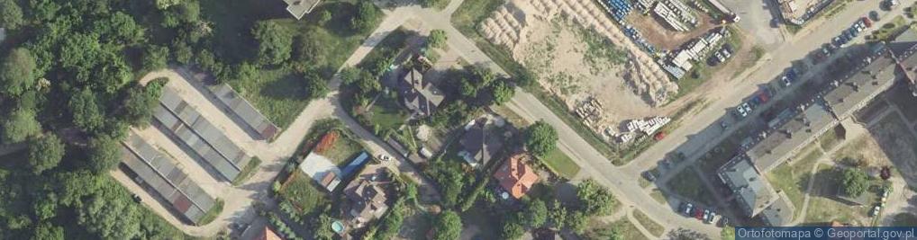 Zdjęcie satelitarne Żeglarska ul.