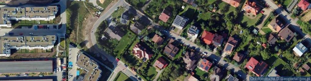 Zdjęcie satelitarne Żeńców ul.