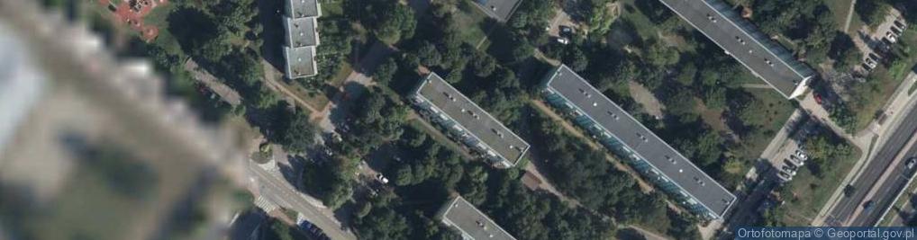 Zdjęcie satelitarne Zegrzyńska ul.