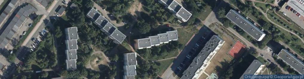 Zdjęcie satelitarne Zegrzyńska ul.