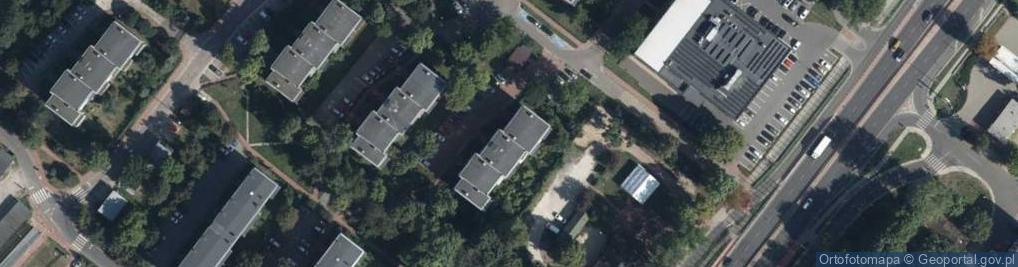 Zdjęcie satelitarne Zegrzyńska ul.