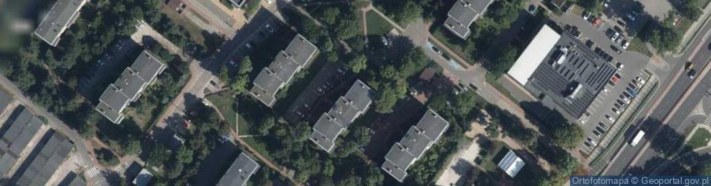 Zdjęcie satelitarne Zegrzyńska ul.