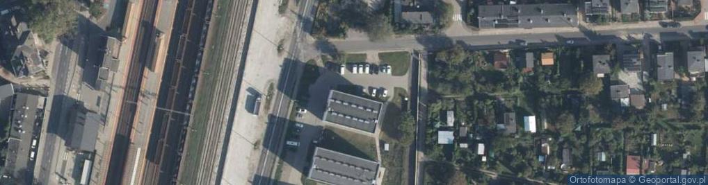 Zdjęcie satelitarne Żeglarska ul.