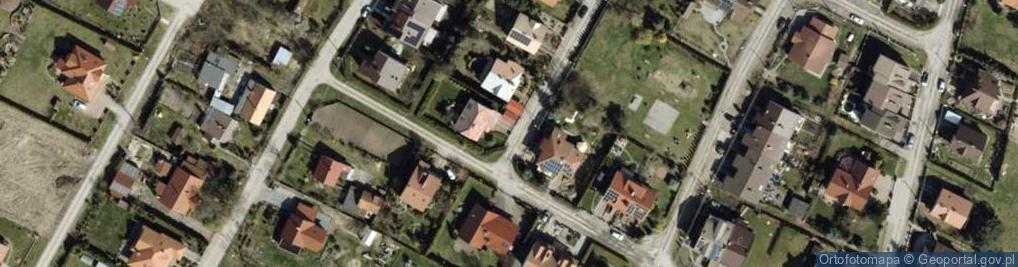 Zdjęcie satelitarne Żeglarska ul.