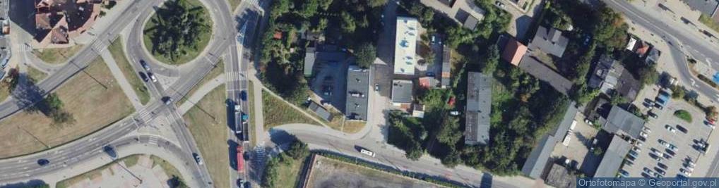 Zdjęcie satelitarne Żelazna ul.