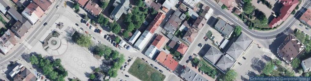 Zdjęcie satelitarne Żelazna ul.