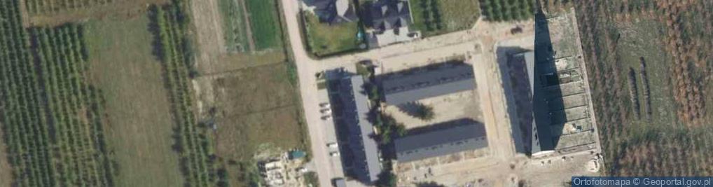 Zdjęcie satelitarne Żeglarska ul.