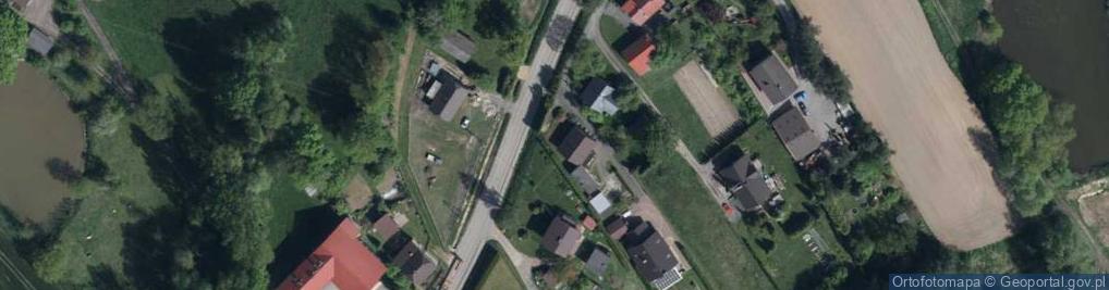 Zdjęcie satelitarne Zebrzydowicka ul.