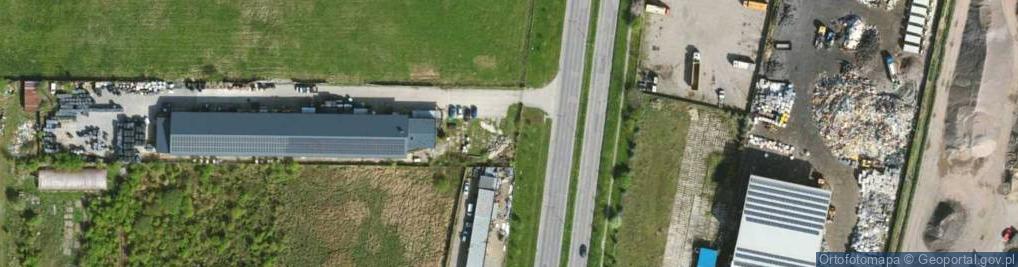 Zdjęcie satelitarne Żelazna ul.
