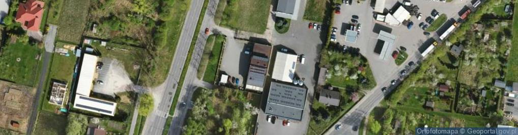 Zdjęcie satelitarne Żelazna ul.