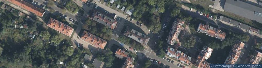 Zdjęcie satelitarne Żelazna ul.