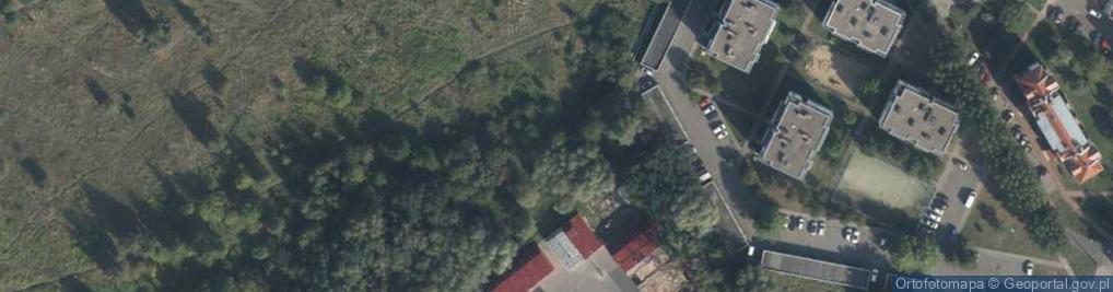 Zdjęcie satelitarne Żelazna ul.