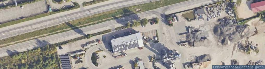 Zdjęcie satelitarne Żelazna ul.