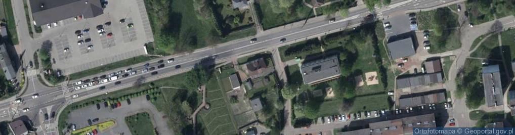Zdjęcie satelitarne Żelazna ul.