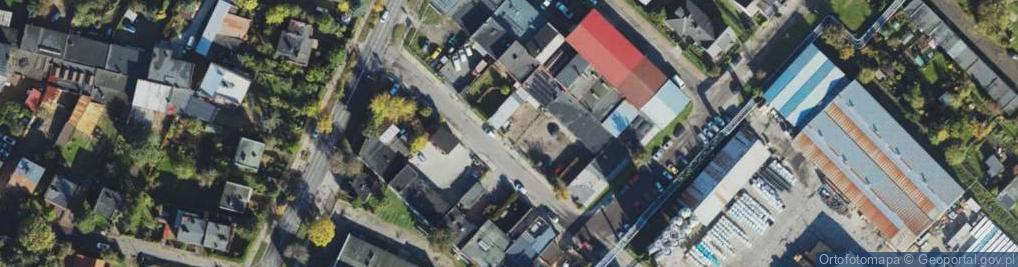 Zdjęcie satelitarne Żelazna ul.
