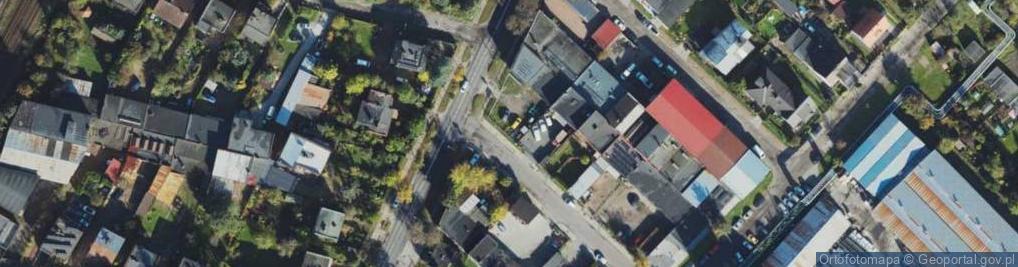 Zdjęcie satelitarne Żelazna ul.