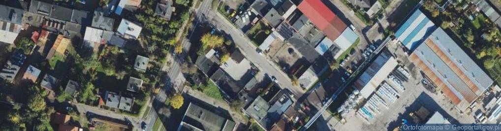 Zdjęcie satelitarne Żelazna ul.