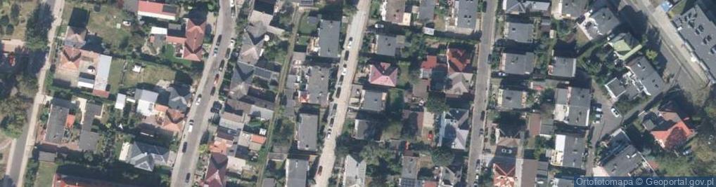 Zdjęcie satelitarne Żeglarska ul.