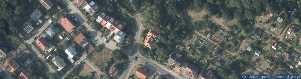 Zdjęcie satelitarne Żeliwna ul.