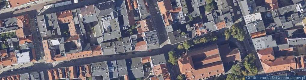 Zdjęcie satelitarne Żeglarska ul.