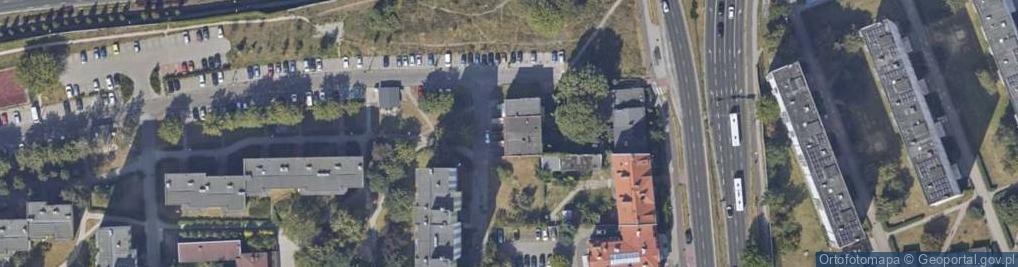 Zdjęcie satelitarne Żelazna ul.
