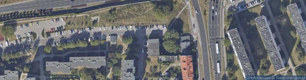 Zdjęcie satelitarne Żelazna ul.