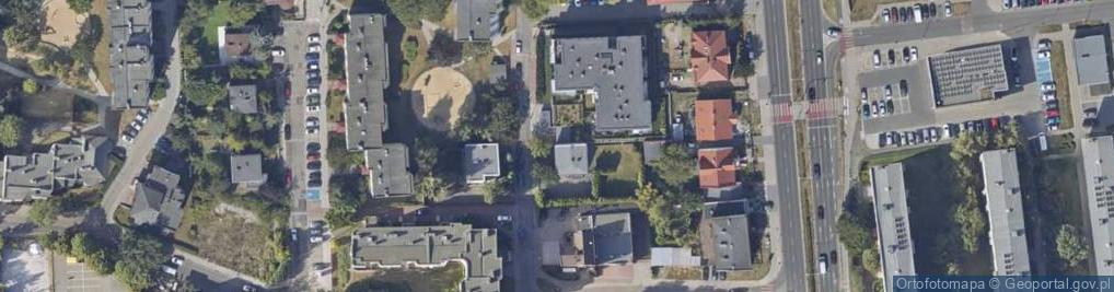Zdjęcie satelitarne Żelazna ul.