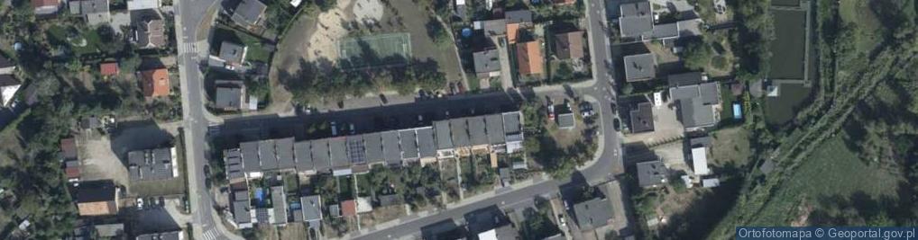 Zdjęcie satelitarne Zespołowa ul.