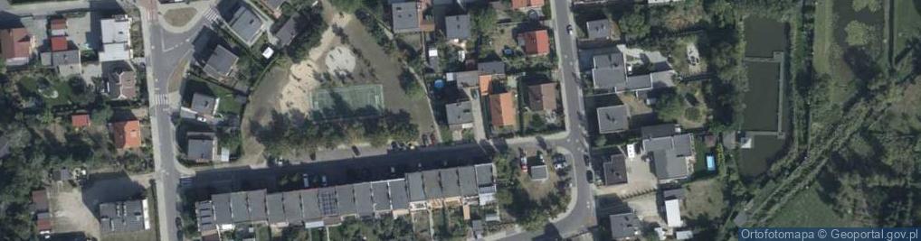 Zdjęcie satelitarne Zespołowa ul.
