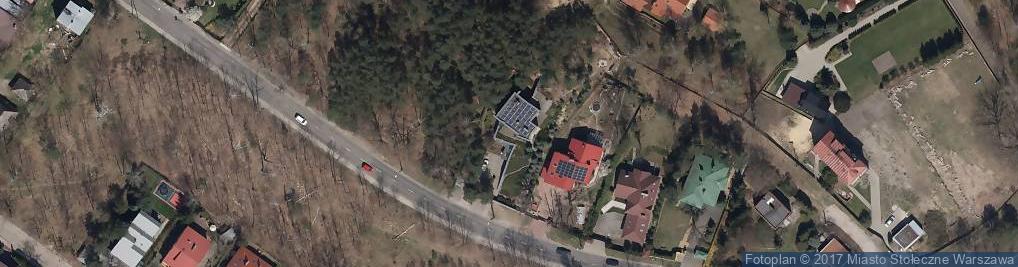 Zdjęcie satelitarne Zegarynki ul.