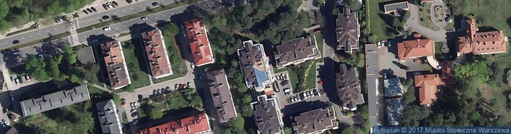 Zdjęcie satelitarne Żegańska ul.