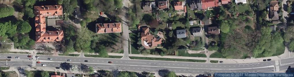 Zdjęcie satelitarne Żegańska ul.