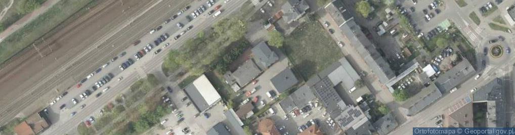 Zdjęcie satelitarne Żelazna ul.